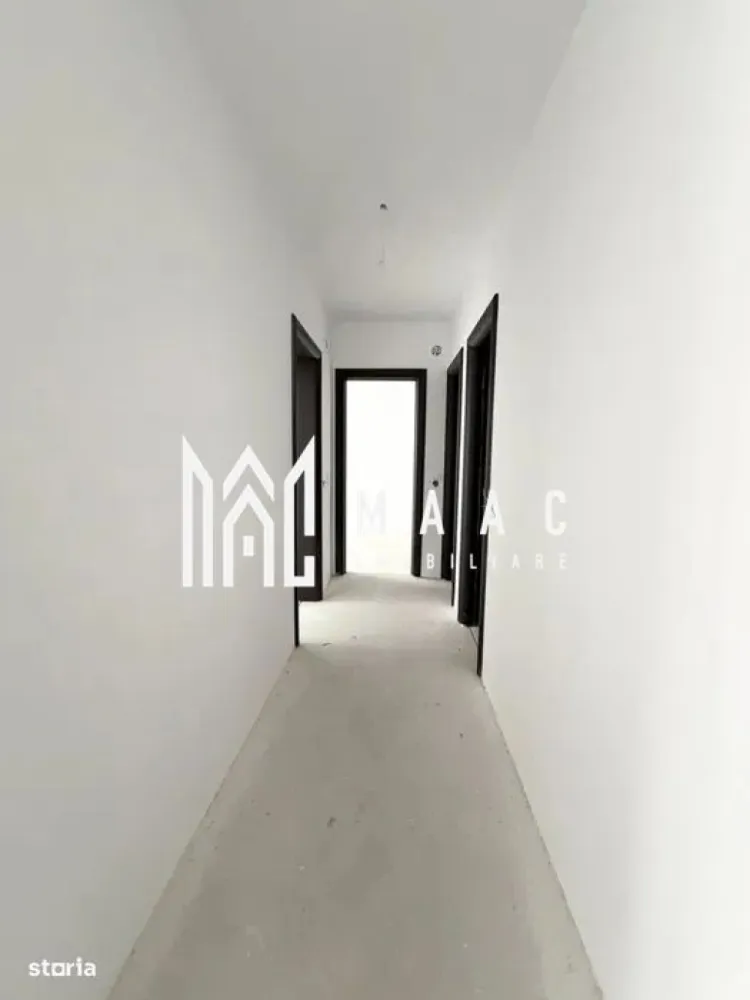 Apartament 3 camere | 74 mp | 2 băi | 2 balcoane | Calea Cisnădiei - MAAC Imobiliare vă propune spre vânzare un apartament cu 3 camere, situat la etajul 1 al unui imobil cu regim redus de înălțime (P+2), cu doar 2 apartamente pe palier, construcție nouă, în zona Calea Cisnădiei, pe strada Dorului, la aproximativ 3 minute de Lidl.

 Detalii proprietate
Suprafață utilă: 74 mp
Compartimentare: hol, bucătărie separată, living, 2 dormitoare, 2 băi, spațiu de depozitare
2 balcoane cu acces din living și dormitoare
Etaj: 1/2

Beneficii
1 loc de parcare inclus în preț
Imobil intabulat
Se vinde conform prezentării

 Avantaje
Zonă liniștită, cu acces rapid către oraș
Construcție nouă, imobil cu puține apartamente
Aproape de magazine și puncte de interes
📞 Pentru mai multe detalii și programarea unei vizionări, menționați telefonic ID-ul anunțului:CP3096881