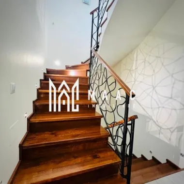 Casă modernă și elegantă • 4 camere | 135mp utili + terasă 55 mp | Curte 180mp