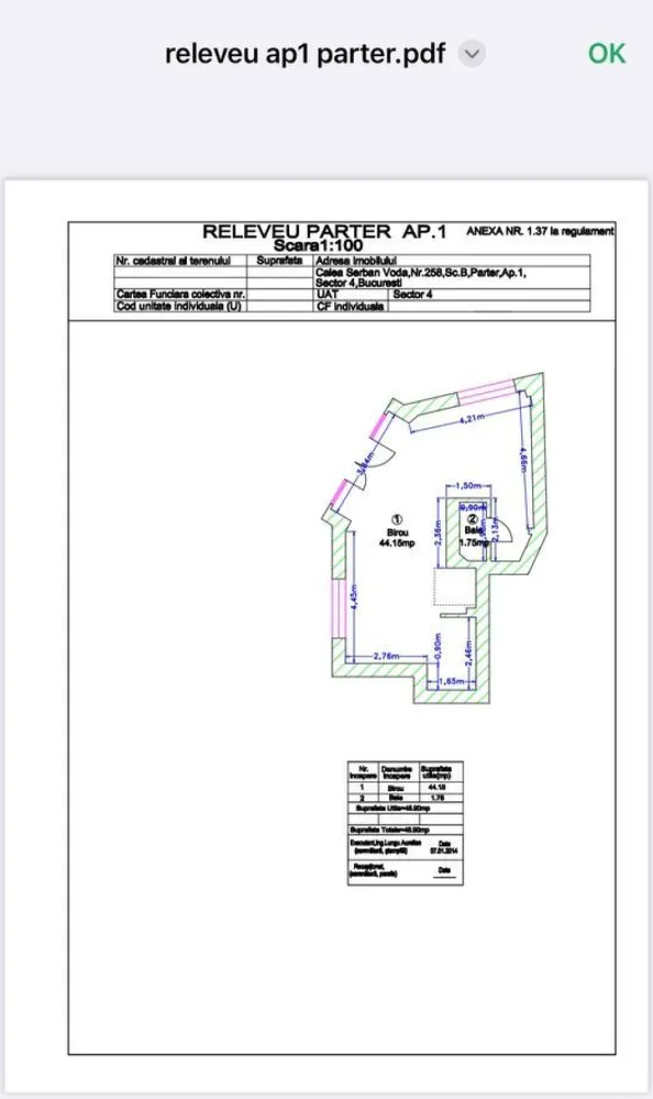BRASADAS închiriază Sp Com STRADAL 44mp Calea Serban Voda. - Agenția imobiliara BRASADAS închiriază spatiu comercial STRADAL 44 mp. pe Calea Serban Voda.
Pentru mai multe oferte accesați www.brasadas.com