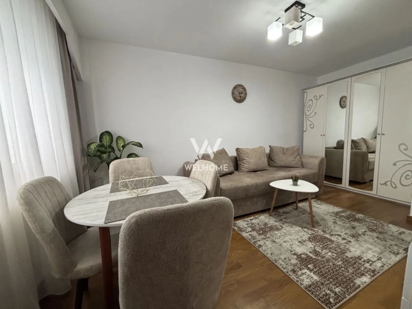 Apartament 1 cameră cu vedere directă spre Parcul Ștrand
