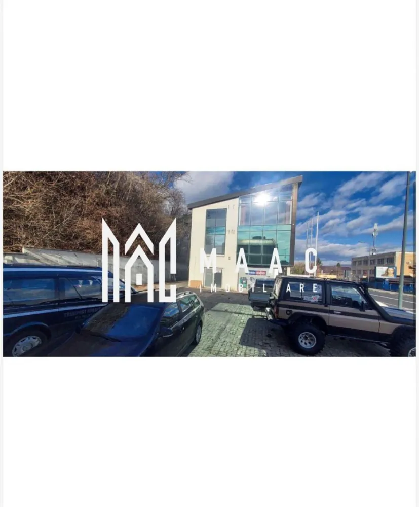 Spatiu Comercial | Nord| 760MP | Pretabil Clinica - MAAC Imobiliare vă propune spre inchiriere o clădire de birouri / spațiu comercial, ideală pentru clinică medicală, situată într-o zonă premium din Râmnicu Vâlcea, pe Calea lui Traian, în imediata vecinătate a Spitalul Județean de Urgență Vâlcea. Imobilul este construit în anul 2012, are regim de înălțime P+2 și dispune de o suprafață totală utilă de 760 mp, fiind amplasat pe un teren cu suprafața totală de 626 mp, la care se adaugă 628 mp teren aferent exclusiv construcției. Suprafață construită la sol: 280,7 mp Acces: 2 intrări independente – ideal pentru circuite separate (pacienți/personal) Destinație: clinică medicală, cabinete individuale, centru de recuperare, spații de birouri, activități comerciale Un avantaj major al proprietății îl reprezintă parcarea generoasă: * 12 locuri de parcare private, cu acces securizat prin barieră * 14 locuri de parcare publice, disponibile în imediata apropiere Datorită poziționării excelente, vizibilității foarte bune și proximității față de unități medicale și instituții publice, această clădire reprezintă o oportunitate solidă de investiție, fiind ideală atât pentru desfășurarea directă a unei activități medicale, cât și pentru achiziție cu scop investițional. Pentru detalii suplimentare și vizionări, MAAC Imobiliare vă stă la dispoziție. CP2873284 }}