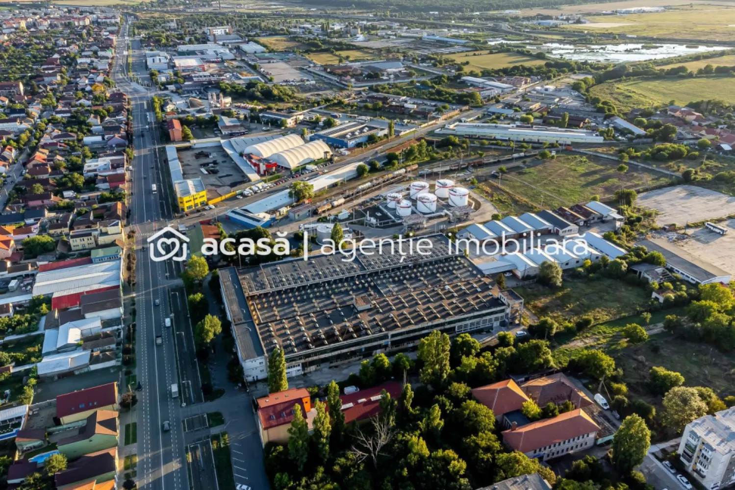 4.049 mp Hale industriale în Arad, aproape de A1