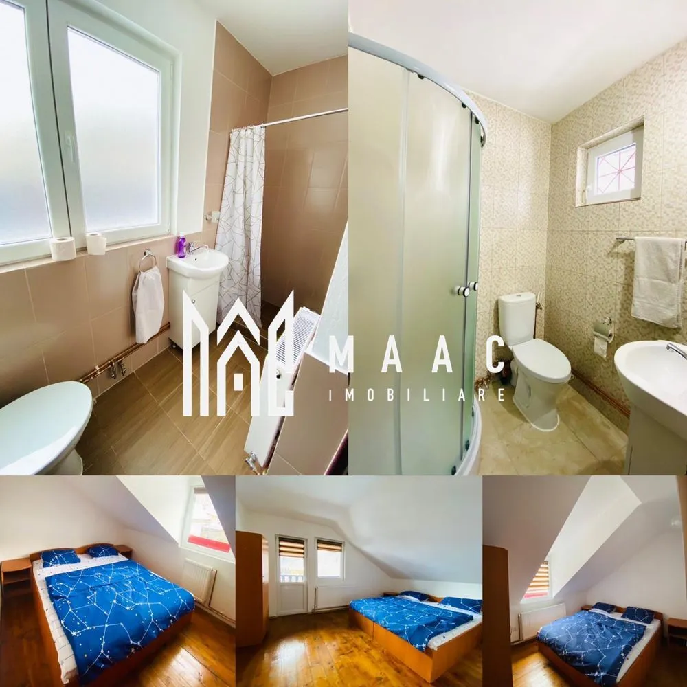 Casă de vacanță I Râu Sadului I Ieșire la râu - MMAC Imobiliare vă propune spre vânzare o casă de vacanță situată în localitatea Râu Sadului, la aproximativ 35 km de municipiul Sibiu, într-o zonă montană deosebit de liniștită, cu acces direct la râu. Imobilul are o suprafață utilă de 140 mp, fiind dispus pe două niveluri: parter și etaj, cu o compartimentare practică și funcțională. Parterul este compus dintr-un living generos, dotat cu șemineu pe lemne, bucătărie complet mobilată și utilată, două băi și terasă. Etajul cuprinde patru dormitoare, hol și terasă, oferind spațiu suficient pentru familie sau pentru activități turistice. Încălzirea imobilului este asigurată prin centrală electrică cu calorifere, suplimentată de șemineul pe lemne, pentru un plus de confort. Casa a fost construită în anul 2007 și renovată complet în 2022, beneficiind de: ferestre termopan izolație termică exterioară sistem de supraveghere video exterior Utilități disponibile: apă, curent electric, fosă septică. Un avantaj important îl reprezintă ieșirea directă la râu, aspect ce conferă proprietății un farmec aparte și un potențial excelent pentru relaxare sau investiție turistică. Imobilul se vinde complet mobilat și utilat, fiind gata pentru utilizare imediată. Pentru mai multe detalii și vizionări, precizati telefonic ca ati vazut anuntul cu ID:CP2875057 }}