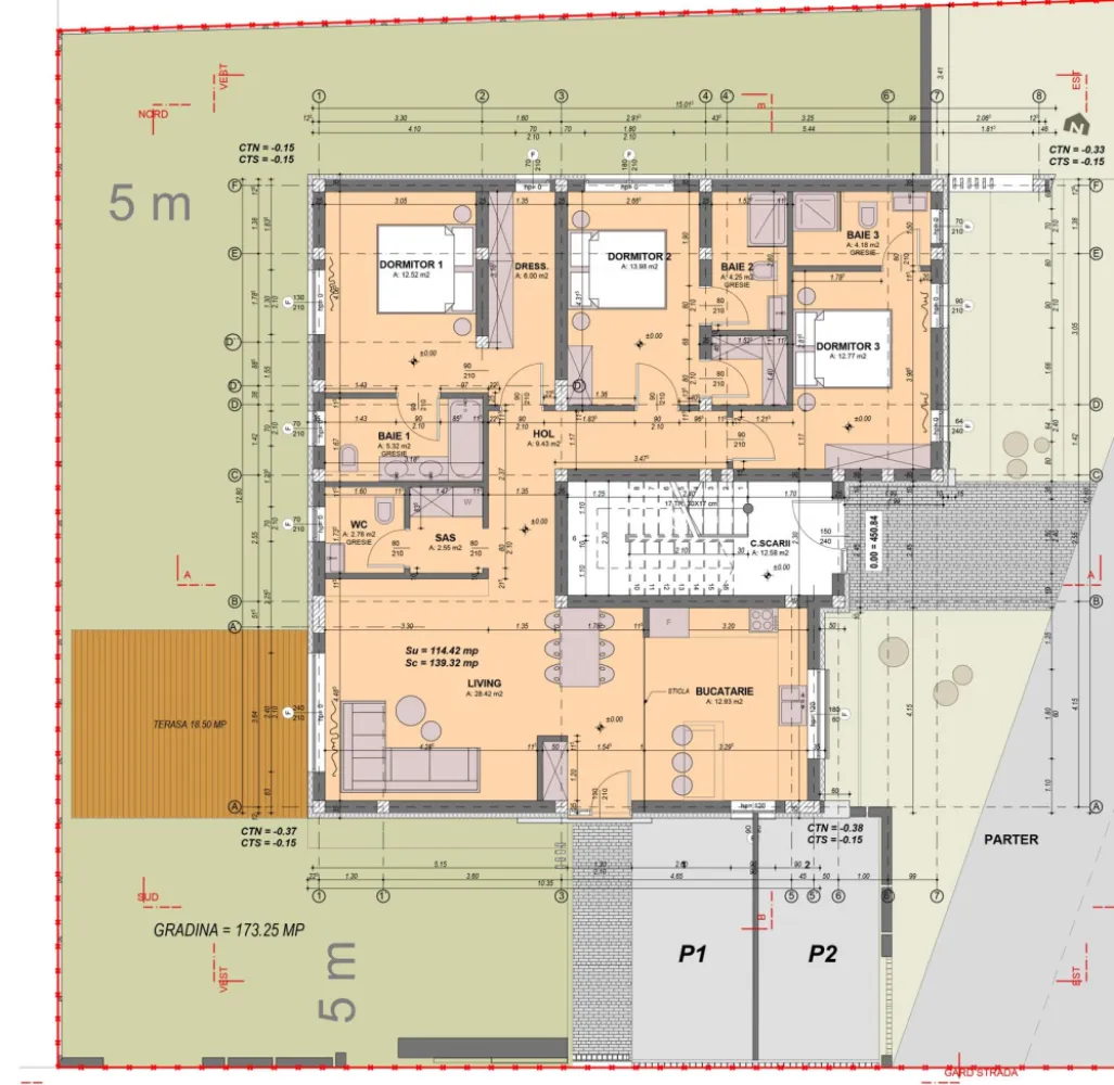 Edifiq 6 – Apartament cu 3 Dormitoare și Living Generos | Curte Privată de 200 mp – Spațiu, Lumină și Intimitate - Edifiq 6 – Locuințe premium pe Strada Grigore IonescuÎți dorești un apartament modern, într-un imobil exclusivist, cu doar 4 apartamente? Am creat Edifiq 6 exact pentru tine! Proiectat pentru confortul tău, cu finisaje premium și loc de parcare inclus. Situat într-o zonă liniștită și bine conectată la oraș! Grăbește-te, mai sunt doar 3 disponibile!Ce face acest proiect special?Izolație premium – cu vată bazaltică de 10 cm – confort termic garantatBalustrade din sticlă securizată – design modern și siguranțăSupraveghere video 24/7 – liniștea ta conteazăÎncălzire în pardoseală – adio podele reci!Ferestre cu 3 foi de sticlă și 3 garnituri – liniște și eficiență energeticăCentrală termică Bosh în condensare – economie și confortTerasă izolată și spațioasă – locul perfect pentru relaxareFinisaje de înaltă calitate – plus de eleganță fiecărui detaliuDisponibilitateParterApartament 1 – Suprafață utilă 115 mp + curte privată de 200 mp. Preț: 229.000 EURO + TVA.Predare în decembrie 2025! Rezervă acum cu un avans de doar 30%! Sună acum și hai să vezi viitorul tău cămin! }}
