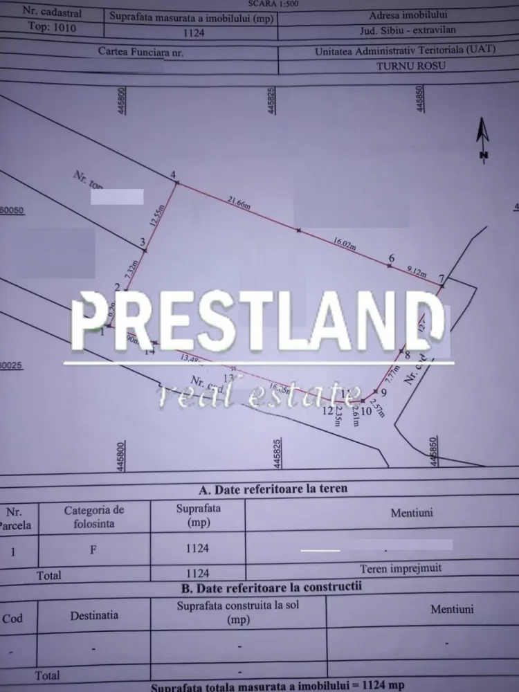 Teren constructie casă de vacantă !!