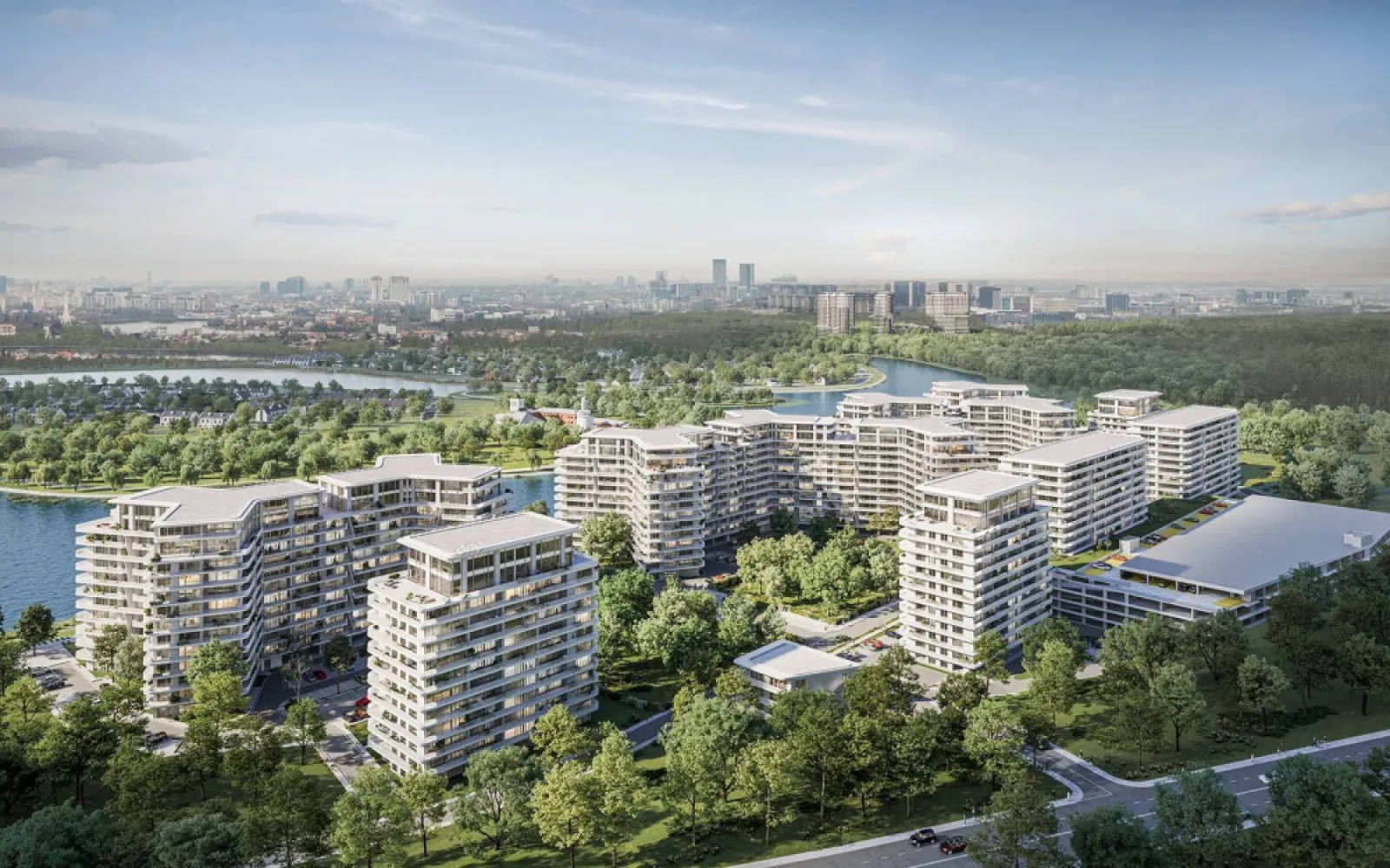 Vanzare studio dublu One Lake District - Comision 0% - Vă propunem spre achiziție un studio dublu (2 camere) modern și eficient compartimentat, situat la etajul 7 în ansamblu rezidențial One Lake District situat pe malul lacului Plumbuita.

Proprietatea dispune de o suprafață totală generoasă de 78,77 mp (62 mp construiți) și se remarcă printr-un balcon spațios de 16,17 mp, care oferă o panoramă deosebită cu vedere parțială către lac.

Compartimentare și finisaje:

Locuința este în curs de finalizare și se predă complet finisată la standardele premium caracteristice dezvoltatorului. Compartimentarea inteligentă oferă un living luminos cu bucătărie integrată, un dormitor primitor, o baie elegantă și acces direct pe terasa generoasă, perfectă pentru momente de relaxare.

Facilități ale ansamblului One Lake District:
Proiectul se întinde pe un teren de 8 hectare și oferă un concept de tip „oraș în oraș”, integrând o comunitate sustenabilă:

8 clădiri rezidențiale elegante (peste 1.950 de apartamente)
Școală privată în incintă (clasele I–VIII)
5 spații comerciale cu servicii diverse la parter
Locuri de joacă moderne, facilități sportive și zone de recreere pe malul lacului
5 niveluri supraterane de parcare

Locație și accesibilitate:
Situat în zona de nord-est a Capitalei (Str. Doamna Ghica / Zona Lacul Plumbuita), complexul îmbină liniștea naturii cu conectivitatea urbană excelentă:

Acces auto: Conexiune rapidă la Autostrada A3, Șos. Colentina și Șos. Petricani

Transport public: Acces facil la liniile STB

Timp parcurs Aeroportul Henri Coandă: ~20–25 minute

Acest studio dublu reprezintă o alegere excelentă atât pentru un stil de viață modern și echilibrat, cât și ca o investiție pe termen lung cu randament ridicat, într-un cartier de top.

Preț: 171.600 Euro + TVA (Loc de parcare inclus în preț!).