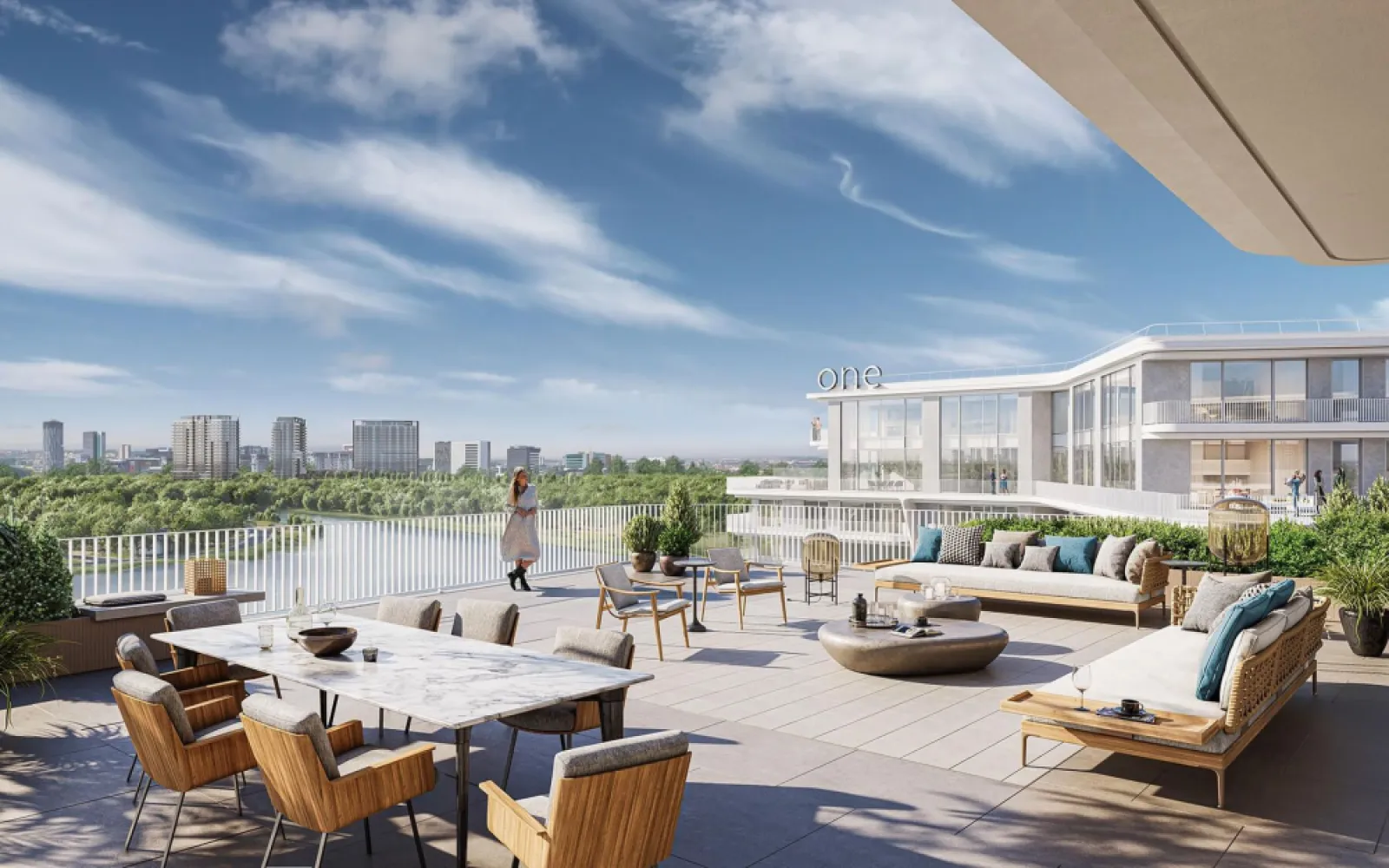 Vanzare studio dublu One Lake District - Comision 0% - Vă propunem spre achiziție un studio dublu (2 camere) modern și eficient compartimentat, situat la etajul 7 în ansamblu rezidențial One Lake District situat pe malul lacului Plumbuita.

Proprietatea dispune de o suprafață totală generoasă de 78,77 mp (62 mp construiți) și se remarcă printr-un balcon spațios de 16,17 mp, care oferă o panoramă deosebită cu vedere parțială către lac.

Compartimentare și finisaje:

Locuința este în curs de finalizare și se predă complet finisată la standardele premium caracteristice dezvoltatorului. Compartimentarea inteligentă oferă un living luminos cu bucătărie integrată, un dormitor primitor, o baie elegantă și acces direct pe terasa generoasă, perfectă pentru momente de relaxare.

Facilități ale ansamblului One Lake District:
Proiectul se întinde pe un teren de 8 hectare și oferă un concept de tip „oraș în oraș”, integrând o comunitate sustenabilă:

8 clădiri rezidențiale elegante (peste 1.950 de apartamente)
Școală privată în incintă (clasele I–VIII)
5 spații comerciale cu servicii diverse la parter
Locuri de joacă moderne, facilități sportive și zone de recreere pe malul lacului
5 niveluri supraterane de parcare

Locație și accesibilitate:
Situat în zona de nord-est a Capitalei (Str. Doamna Ghica / Zona Lacul Plumbuita), complexul îmbină liniștea naturii cu conectivitatea urbană excelentă:

Acces auto: Conexiune rapidă la Autostrada A3, Șos. Colentina și Șos. Petricani

Transport public: Acces facil la liniile STB

Timp parcurs Aeroportul Henri Coandă: ~20–25 minute

Acest studio dublu reprezintă o alegere excelentă atât pentru un stil de viață modern și echilibrat, cât și ca o investiție pe termen lung cu randament ridicat, într-un cartier de top.

Preț: 171.600 Euro + TVA (Loc de parcare inclus în preț!).