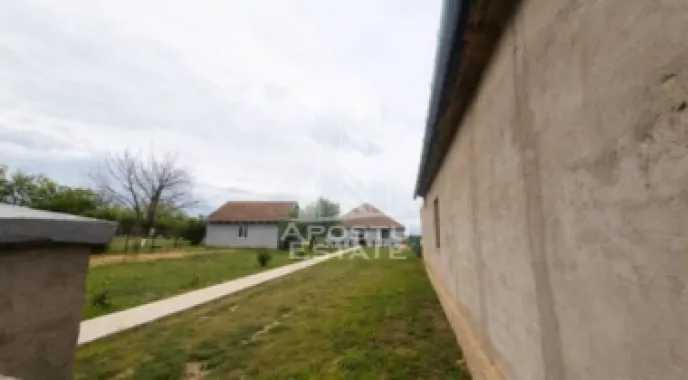 Casă 133 mp utili, teren 2972 mp, la 30 min de Timișoara