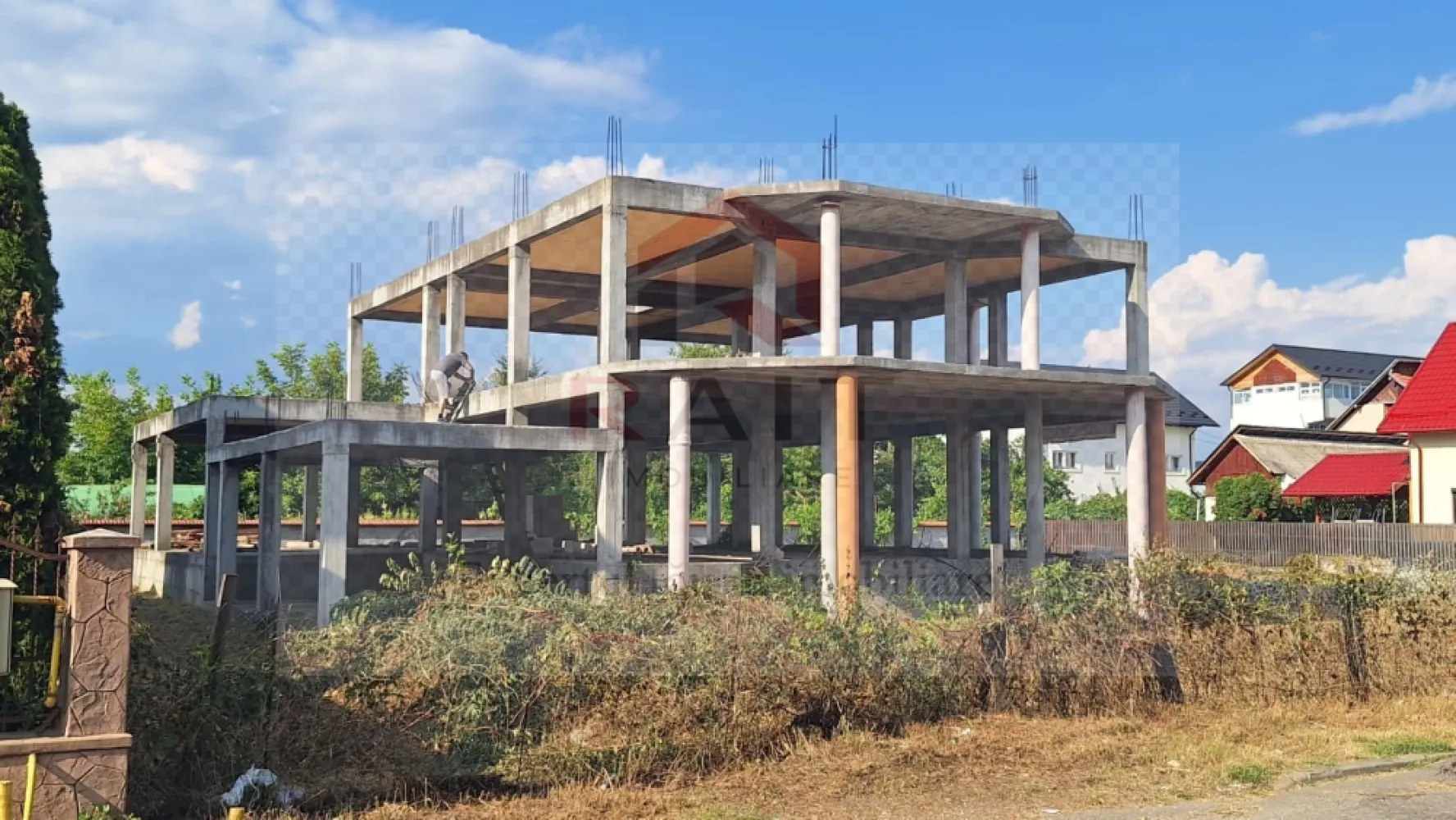 Constructie structura beton armat 810 MPC Curtea de Arges