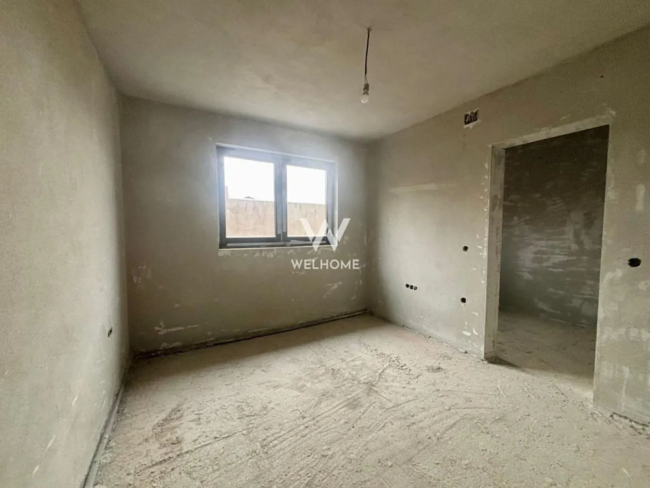 Casă individuală pe un nivel cu vedere panoramică spre munte