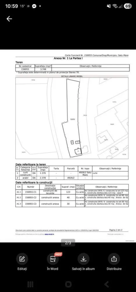 Oportunitate rara: Casa zona Titulescu cu teren generos 37.48 Ar