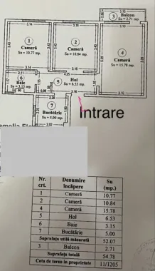 De vanzare Apartament Alea clabucet ej 3