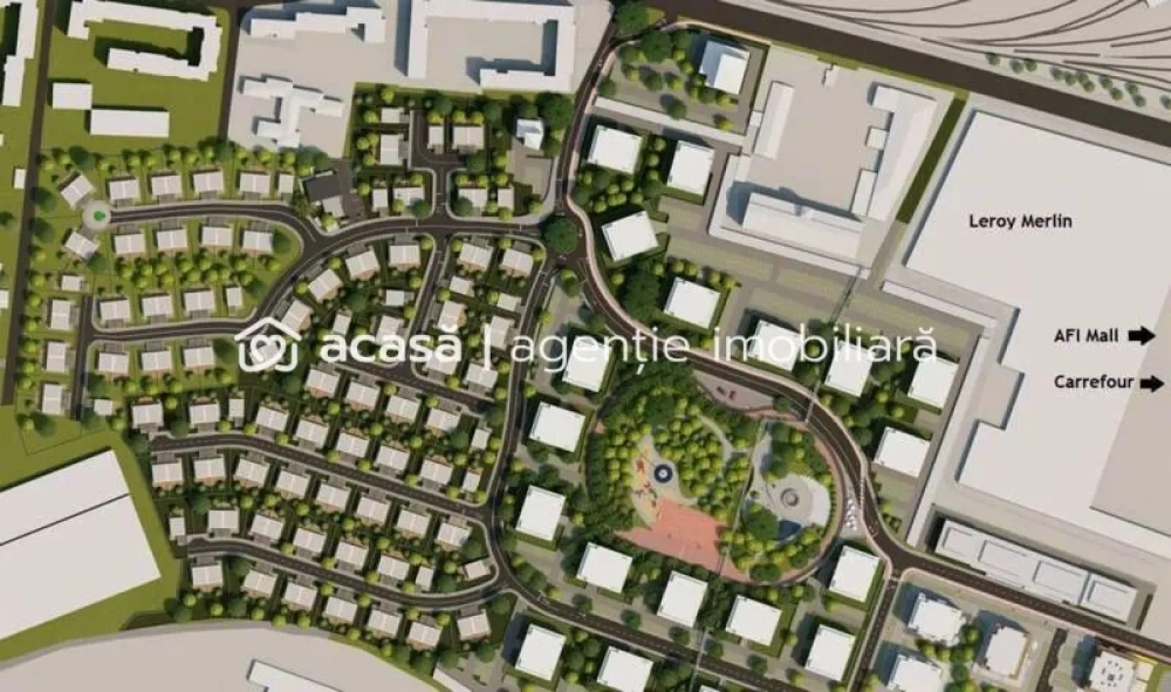 De vânzare parcelă de casă - 893 mp în ARED City