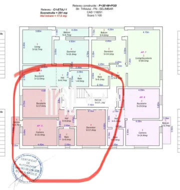 Apartament 3 camere I Etajul 1 I Selimbar