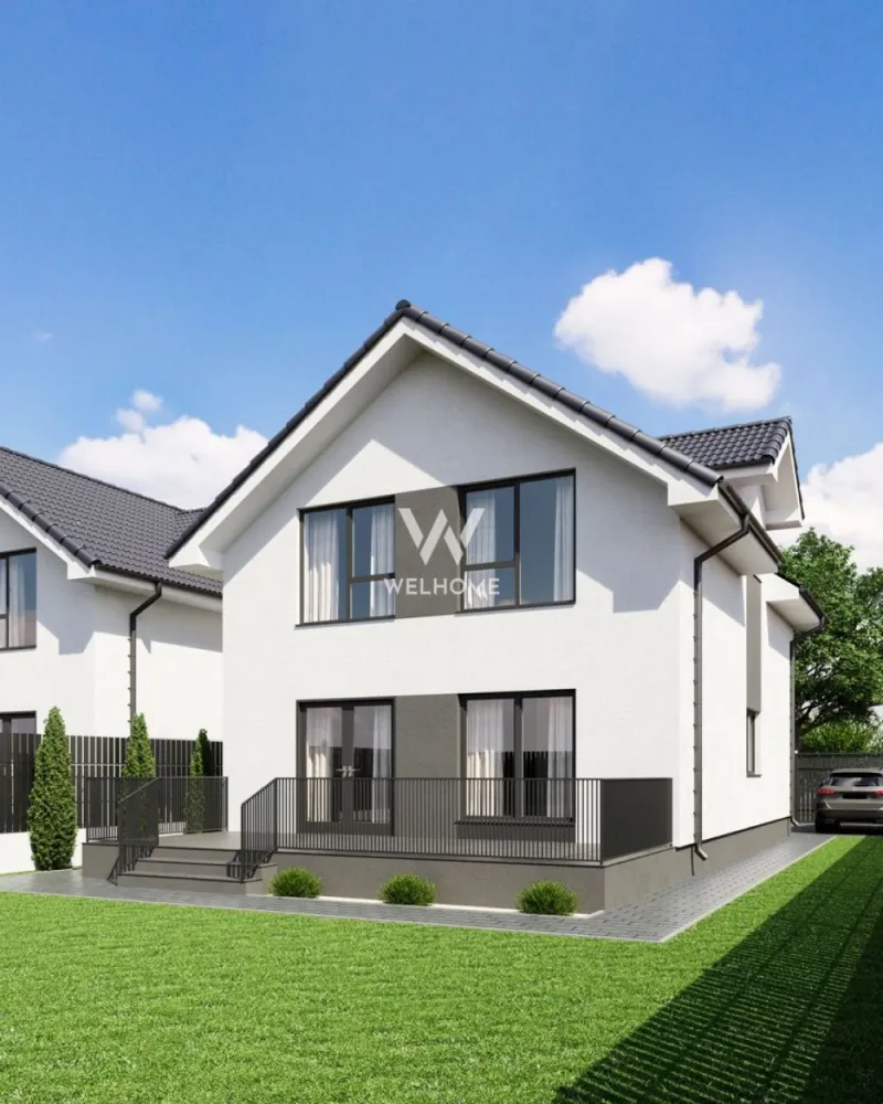 Casa individuala NOUA, Sura Mare, Sibiu - Casa de vanzare,localizata la intrare in Sura Mare, foarte aproape de Prima Shopping Center. 

Suprafata utila de 120 mp (144 mp construiti). 
Suprafata teren: 340 mp, amprenta la sol este de 78 mp si beneficiaza de o curte libera generoasa, de 262 mp. 
Casa beneficiaza si de o terasa spatioasa de 22 mp.

Regimul de inaltime al casei este: Parter+ Mansarda

Compartimentare: 
Parter: hol de acces, living spatios cu iesire pe terasa, bucatarie separata, birou ,baie cu aerisire naturala, spatiu tehnic
Mansarda: hol , 1 dormitor matrimonial cu dressing/baie si balcon propriu, 2 dormitoare mari si luminoase, si o baie cu geam de aerisire;

- curte libera generoasa, de 262 mp
- acces auto
- terasa si balcon
- teren imprejmuit cu gard metalic si portita
-curte pavata pentru 2 masini, cu mult spatiu verde
- incalzire in pardoseala pe ambele etaje
toate utilitatile!

Stadiu de predare: 
LA CHEIE in exterior ( izolatie termica si vopsea decorativa, curte pavata, cu spatiu verde).
LA ALB in interior ( cu instalatii sanitare, electrice si termice incluse ) 

Pret: 215000 euro (cash sau credit bancar) COMISION ZERO
Avansul minim este de 30%

Caile de acces pana la proprietate sunt in curs de amenajare.
Detalii: 0752.088.381- Roxana
