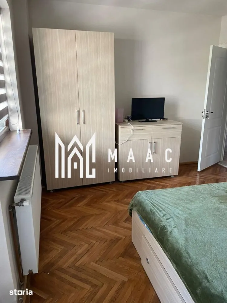 Apartament 3 cam | Zona Nord | Etaj 3 | 66 mpu - MAAC Imobiliare vă propune spre vânzare un apartament decomandat cu 3 camere, situat într-o zonă excelentă din Râmnicu Vâlcea, în apropierea Spitalului Județean și a Liceului Pedagogic. Proprietatea este amplasată la etajul 3 din 4 și reprezintă alegerea ideală pentru o familie care își dorește confort, liniște și acces rapid către toate facilitățile importante ale orașului.
Apartamentul a fost renovat complet în anul 2019, beneficiind de îmbunătățiri moderne și finisaje de calitate, fiind pregătit pentru mutare imediată. Se vinde mobilat și utilat exact ca în fotografii, cu excepția bibliotecii și a dulapului din lemn masiv.
Caracteristici:
Apartament cu 3 camere decomandat
Etaj 3 din 4
Zonă liniștită și bine conectată
Renovat complet în 2019
Ideal pentru familie
Balcon parțial deschis
Locuri de parcare disponibile pentru riverani
Compartimentare:
Living spațios și luminos
2 dormitoare confortabile
Bucătărie practică și modern amenajată
Baie
Hol generos
Balcon parțial deschis
Dotări:
Tâmplărie PVC triplu stratificat
Ușă metalică
Centrală termică pe gaz cu conexiune WiFi
Gresie nouă
Parchet recondiționat prin șlefuire
Instalație electrică nouă
Mobilier realizat pe comandă
Electrocasnice mari noi
Complet mobilat și utilat
Avantaje:
Poziționare excelentă, aproape de:
Spitalul Județean Vâlcea
Liceul Pedagogic
Școli și grădinițe
Piață și magazine
Zonă liniștită, ideală pentru familie
Mutare fără investiții suplimentare
Compartimentare eficientă și spații generoase
Această proprietate este ideală pentru o familie cu 3 sau mai mulți membri, oferind confort, funcționalitate și acces rapid către toate punctele de interes ale orașului.
Pentru mai multe informații și programarea unei vizionări, echipa MAAC Imobiliare vă stă la dispoziție. ID 3099628