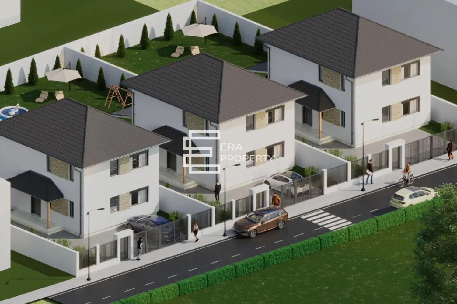 Casă individuală | 4 camere, 3 băi | teren 476mp |Șura Mică (zonă Sala de Sport) - Casă individuală | 4 camere, 3 băi | teren 476mp |Șura Mică (zonă Sala de Sport)

𝐂𝐨𝐦𝐢𝐬𝐢𝐨𝐧 𝟎% 𝐥𝐚 𝐜𝐮𝐦𝐩𝐚𝐫𝐚𝐭𝐨𝐫.

Se oferă spre vânzare casă individuală cu regim de înălțime Parter + Etaj, situată în Șura Mică, într-o zonă rezidențială dezvoltată, cu acces pe străzi asfaltate și iluminat public. Proprietatea dispune de un teren de 475 mp și are termenul de predare în cursul anului 2026.

📐 Detalii Proprietate & Compartimentare
𝐓𝐞𝐫𝐞𝐧 𝐠𝐞𝐧𝐞𝐫𝐨𝐬: 476 mp
𝐒𝐮𝐩𝐫𝐚𝐟𝐚𝐭𝐚 𝐮𝐭𝐢𝐥𝐚: 120 mp
𝐑𝐞𝐠𝐢𝐦 𝐝𝐞 𝐢𝐧𝐚𝐥𝐭𝐢𝐦𝐞: Parter + Etaj+ Pod

𝐂𝐨𝐦𝐩𝐚𝐫𝐭𝐢𝐦𝐞𝐧𝐭𝐚𝐫𝐞 𝐢𝐧𝐭𝐞𝐥𝐢𝐠𝐞𝐧𝐭𝐚 𝐬𝐢 𝐟𝐮𝐧𝐜𝐭𝐢𝐨𝐧𝐚𝐥𝐚:
𝐏𝐚𝐫𝐭𝐞𝐫: hol + casa scării; living: 30.23 mp, cu acces direct pe terasă; bucătărie: 13.60 mp (configurație flexibilă: open-space sau închisă); cămară: 2.80 mp; baie: 5.16 mp.
𝐄𝐭𝐚𝐣: hol; dormitor 1: 13.90 mp; dormitor 2: 12.50 mp; dormitor 3: 12.40 mp; baie 1: 7.20 mp; baie 2: 6.10 mp; 

𝐄𝐱𝐭𝐞𝐫𝐢𝐨𝐫: Terasă acoperită/descoperită de 19.25 mp.

🛠️ 𝐒𝐩𝐞𝐜𝐢𝐟𝐢𝐜𝐚𝐭𝐢𝐢 𝐓𝐞𝐡𝐧𝐢𝐜𝐞 𝐬𝐢 𝐒𝐭𝐚𝐝𝐢𝐮 𝐝𝐞 𝐏𝐫𝐞𝐝𝐚𝐫𝐞:
Casa se predă la stadiul de Alb la interior (cu opțiune de finisare „la cheie”, contra cost) și complet finisată la exterior.

𝐒𝐭𝐫𝐮𝐜𝐭𝐮𝐫𝐚: Placă de beton peste parter (între niveluri).
𝐈𝐳𝐨𝐥𝐚𝐭𝐢𝐞: Termosistem exterior cu vată bazaltică.
𝐓𝐚𝐦𝐩𝐥𝐚𝐫𝐢𝐞: PVC premium, profil 7 camere cu 3 foi de sticlă (tripan).
𝐈𝐧𝐜𝐚𝐥𝐳𝐢𝐫𝐞: Sistem de încălzire în pardoseală instalat pe ambele niveluri (parter și etaj).
𝐂𝐮𝐫𝐭𝐞: Alei pavate și teren amenajat.

Pentru detalii tehnice suplimentare sau programarea unei vizionări, contactați-ne.