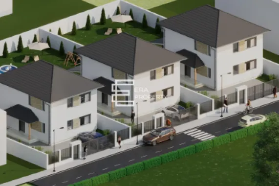 Casă individuală | 4 camere, 3 băi | teren 476mp |Șura Mică (zonă Sala de Sport)