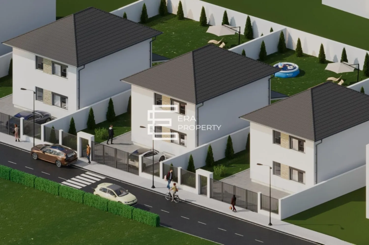 Casă individuală | 4 camere, 3 băi | teren 476mp |Șura Mică (zonă Sala de Sport)