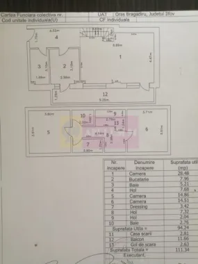 Duplex 3 camere cu scara interioara Bragadiru - Smardan-Libertatii.