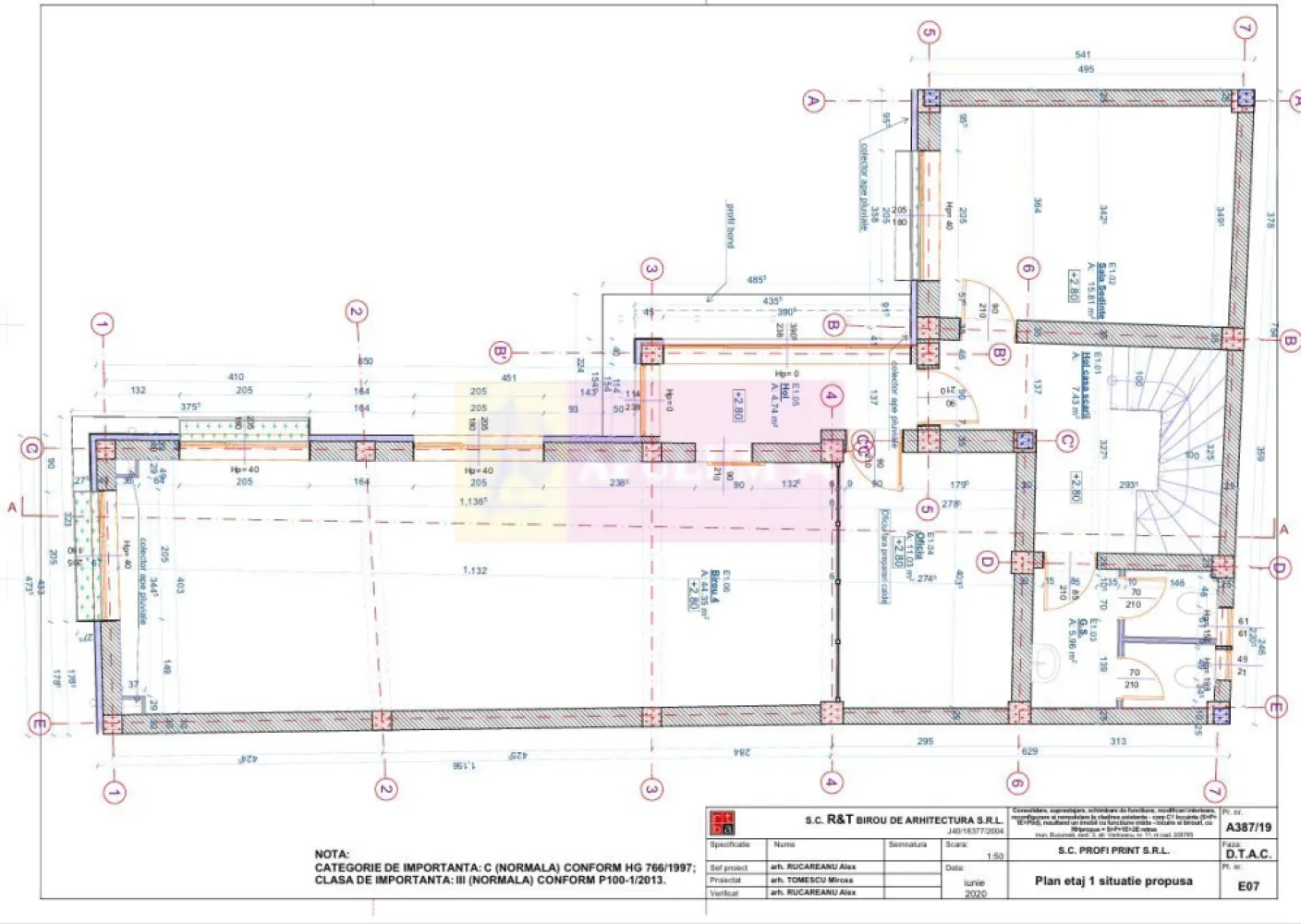 CLĂDIRE DE ÎNCHIRIAT | Sediu exclusiv | 260 mp | P+2 | Vitan – Metrou