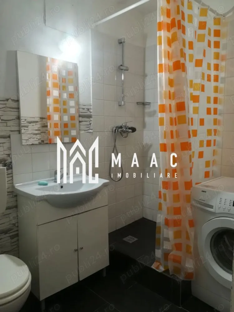 Garsoniera | 30 MPU | Valea Aurie - MAAC Imobiliare vă propune spre închiriere / vânzare o garsonieră practică și confortabilă, cu o suprafață utilă de 30 mp, ideală pentru o persoană sau un cuplu.

Locuința este bine compartimentată și dispune de:

Dormitor
Bucătărie
Baie

Garsoniera se predă mobilată și utilată, fiind pregătită pentru mutare imediată.

Dotări și beneficii:
Mașină de spălat haine
Frigider
Cabină de duș
Compartimentare practică
Spațiu eficient organizat

Pentru mai multe detalii sau programarea unei vizionări, nu ezitați să ne contactați specificand ID: CP3115156