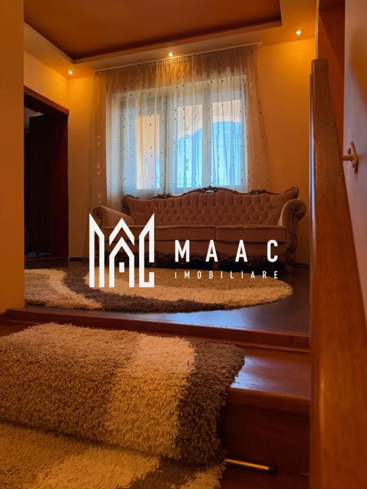Casa 4 camere| 185 MPU | Saliste - MAAC Imobiliare vă propune spre vânzare o casă spațioasă situată în orașul Săliște, într-o zonă liniștită, apreciată pentru aerul curat, intimitate și accesibilitate. Proprietatea se remarcă prin suprafețele generoase, terenul amplu și accesul din două străzi, fiind alegerea ideală atât pentru locuit permanent, cât și pentru investiție sau casă de vacanță.

Imobilul are o suprafață construită de aproximativ 350 mp și este amplasat pe un teren de 900 mp, oferind multiple spații utile și zone dedicate relaxării și depozitării.

Compartimentarea este realizată astfel:

-living spațios
-3 dormitoare
-2 bucătării
-2 băi
-2 garaje
-magazie
-filigorie

Printre avantajele proprietății se regăsesc:
-teren generos de 900 mp
-acces din două străzi
-spații interioare generoase și bine compartimentate
-zonă liniștită, cu aer curat
-ideală pentru familie numeroasă
-potrivită pentru investiție sau casă de vacanță
-se vinde complet mobilată și utilată
-curte spațioasă cu multiple posibilități de amenajare

Proprietatea oferă confort, funcționalitate și intimitate, fiind pregătită pentru mutare imediată.

Pentru mai multe detalii sau pentru programarea unei vizionări, vă rugăm să ne contactați specificând ID: CP3115511