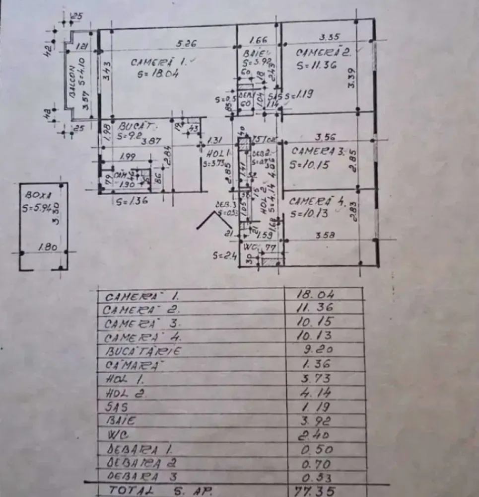 Apartament 4 camere de vânzare | Cluj - Nicolae Titulescu | COMISION 0