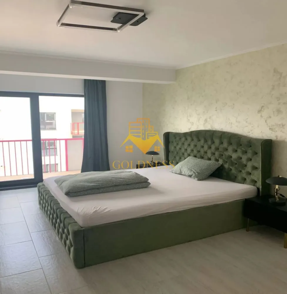 2 camere, Parcare, Zona Vivo Mall, Amethyst, Metro, Momax, Floresti - GOLDNESS Imobiliare vă propune spre închiriere un apartament cu 2 camere complet mobilat și utilat, la etajul 6 într-un imobil de 7 etaje, situat în Floresti.
Dispune de loc de parcare in subteran!
Se află în apropierea stațiilor de transport în comun, magazine, restaurante, spații verzi, farmacii, vivo mall etc. 

Apartamentul este compartimentat astfel:
 - living cu canapea extensibila, masuta de cafea, comoda si tv.
 - dormitor cu pat matrimonial, dressing, noptiere.
 - bucatarie complet utilată și mobilată, loc de servit masa.
 - baie cu cada și dulap pentru depozitare.
 - terasa de 25 mp.

Imobilul este dotat cu toate cele necesare- centrală proprie, frigider, plita electrica, hotă, mașină de spălat haine, masina de spalat vase etc. 

Dacă sunteți interesați de acest apartament și doriți să îl vizionați, dar și pentru alte oferte nu ezitați să ne contactați telefonic sau prin e-mail. Vă stăm la dispoziție!
Pentru intermediere se percepe un comision de 50% din prețul chiriei!