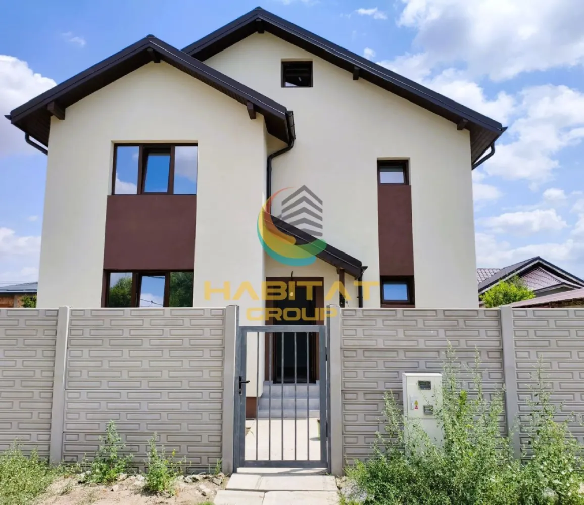 Vila 4 camere, teren 320 mp, incalzire in pardoseala - Berceni - Habitat Group vă propune spre vânzare o vilă modernă situată în Berceni, ideală pentru familiile care caută confort, spațiu și finisaje premium, într-o zonă rezidențială aflată în plină dezvoltare.

Proprietatea are o suprafață utilă de 120 mp și este amplasată pe un teren de 320 mp, fiind compartimentată eficient în 4 camere luminoase, 2 băi moderne și bucătărie închisă.

Locuința beneficiază de:
- terasă generoasă de 22,4 mp;
- pod și beci pentru spații suplimentare de depozitare;
- încălzire în pardoseală;
- tâmplărie Veka cu geam tripan;
- centrală proprie pe gaz;
- curent electric și fosă septică;
- gard din beton pentru intimitate și siguranță.

Această casă de vânzare în Berceni este alegerea ideală pentru cei care își doresc o locuință modernă, eficientă energetic și aproape de București.

Preț: 165.000 EUR | Comision 0%

📞 Contact: Cornel Blănaru – 0773 795 896