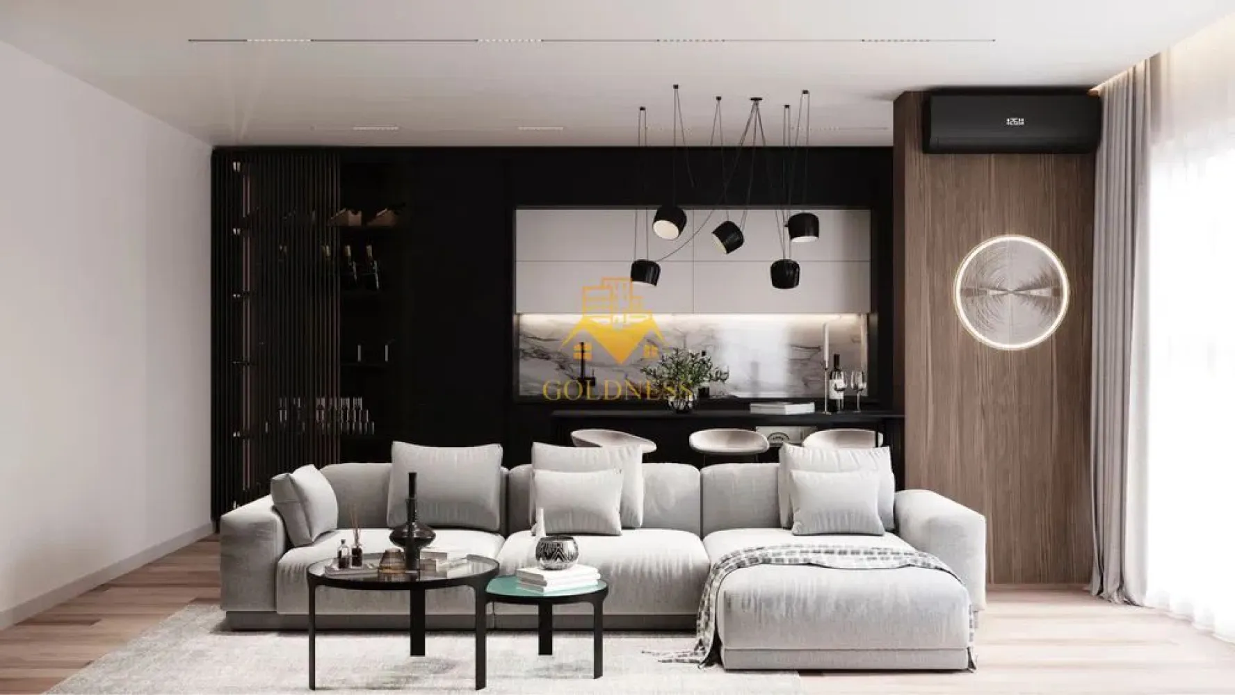 2 Camere, Marasti, Parcare Subterana, Premium, Expo Transilvania, Ira - GOLDNESS Imobiliare vă propune spre închiriere un apartament cu 2 camere, situat în cartierul Mărăști.
Apartamentul este situat într-un bloc nou, la etajul 1, și este la prima închiriere. Acesta are 1 balcon și o terasă mare de 12 mp.
Apartamentul este complet mobilat și utilat cu electrocasnice Bosch, inclusiv cuptor cu microunde, plită, hotă, mașină de spălat vase, mașină de spălat rufe, uscător de rufe, uscător de păr, aer condiționat și aparat de cafea Nespresso.
Dispune de videointerfon cu display mare și funcție foto.
Spațiul de dormit este deservit de un pat matrimonial și un colțar extensibil.
Încălzirea se face prin pardoseală.
Accesul în apartament este securizat cu ușă metalică cu închidere în multe puncte, iar geamurile au sticlă în 3 rânduri pentru o izolare fonică sporită.
Există abonament la internet și TV prin cablu.
Cheltuielile lunare sunt foarte mici.
Blocul este supravegheat video.
La parterul blocului se află un magazin Mega Image.
Apartamentul are parcare subterană supravegheată video, iar accesul se face pe bază de telecomandă (inclusă în preț).
Accesul în apartament este securizat cu ușă metalică cu închidere în multe puncte, iar geamurile au sticlă în 3 rânduri pentru o izolare fonică sporită.
Dacă sunteți interesat de acest apartament și doriți să îl vizionați, dar și pentru alte oferte nu ezitați să ne contactați telefonic sau prin e-mail. Vă stăm la dispoziție!
Pentru intermediere se percepe un comision de 50% din prețul chiriei! 1