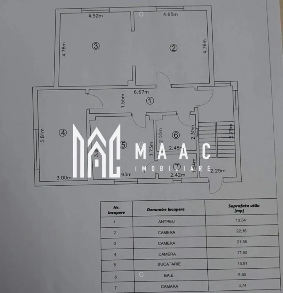 Spatiu de Birouri | 130MPU | 6 loc Parcare | Turnișor