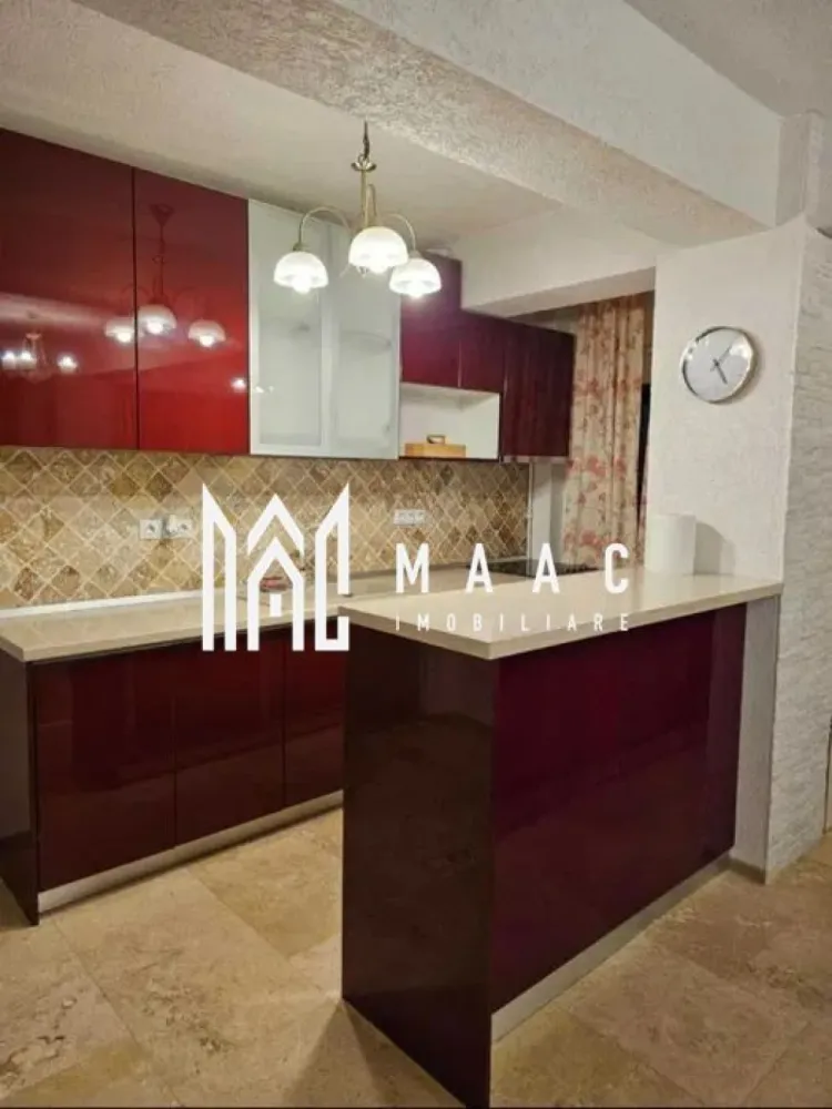 Apartament 2 camere | Modern | 60 MP | Balcon | Zona Dedeman - MAAC Imobiliare vă prezintă spre vânzare un apartament modern cu 2 camere, situat la etajul 7 al unui imobil amplasat în zona Dedeman, Doamna Stanca. Caracteristici: Apartament cu 2 camere, compartimentare semidecomandată. Suprafață utilă de 60 mp. Situat la etajul 7. Imobil construit în anul 2017. Compartimentare: Hol de intrare. Bucătărie open space cu living, complet mobilată, cu acces direct către balcon. Dormitor matrimonial amplu, cu ieșire pe balcon. Baie dotata cu cabina de dus. Stare și predare: Apartamentul se vinde mobilat complet sau parțial, în funcție de preferințele cumpărătorului. Locuință ideală pentru mutare imediată, fără investiții suplimentare. Localizare și avantaje În proximitate se regăsesc restaurante, centre comerciale și alte facilități urbane. Transport public ușor accesibil, cu legături rapide către toate zonele orașului. Pentru mai multe detalii precizati telefonic ca ati vazut anuntul cu ID: CP2884600 }}