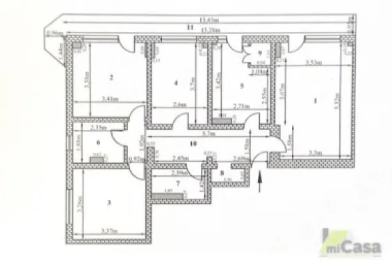 Apartament 4 Camere - Micro 18, Vis-a-Vis de Spitalul Județean, Galați