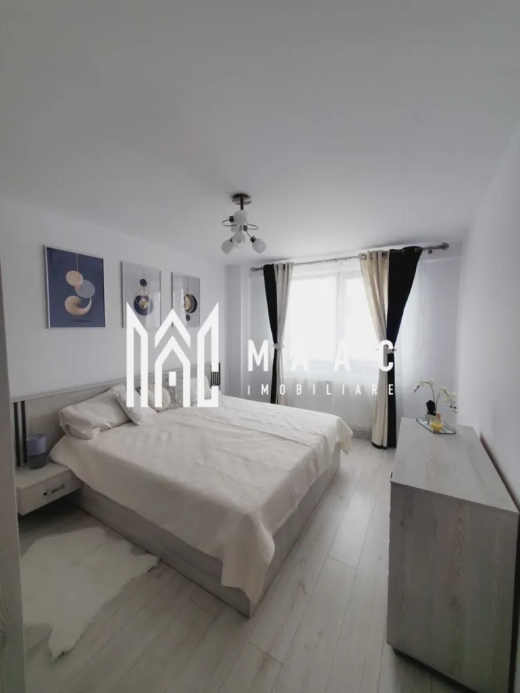 Apartament 2 camere | 2 Balcoane | 60MPU | Doamna Stanca - MAAC Imobiliare vă propune spre închiriere un apartament de 2 camere, decomandat, cu finisaje moderne și de calitate ,izolat termic într-un imobil cu lift. Locuința este pregătită pentru mutare imediată și oferă acces simplu și rapid către mall și principalele puncte de interes din oraș. Caracteristici: -1 dormitor cu pat matrimonial 180x200 -1 living cu ieșire pe balcon -1 bucătărie separată cu ieșire pe balcon -1 baie cu duș walk-in - 1 loc de parcare privat -internet prin fibră optică Se închiriază complet mobilat și utilat cu electrocasnicele necesare. -Dispune de 2 balcoane,dintre care unul închis ,oferind un spațiu suplimentar pentru depozitare sau relaxare. Condiții de închiriere: Contract pe minim 1 an de zile. Garanție în cuantumul unei chirii. Nu se acceptă animale de companie. Pentru vizionări sau mai multe detalii contactați-ne și specificați ID:CP2871192 (codul proprietății) }}