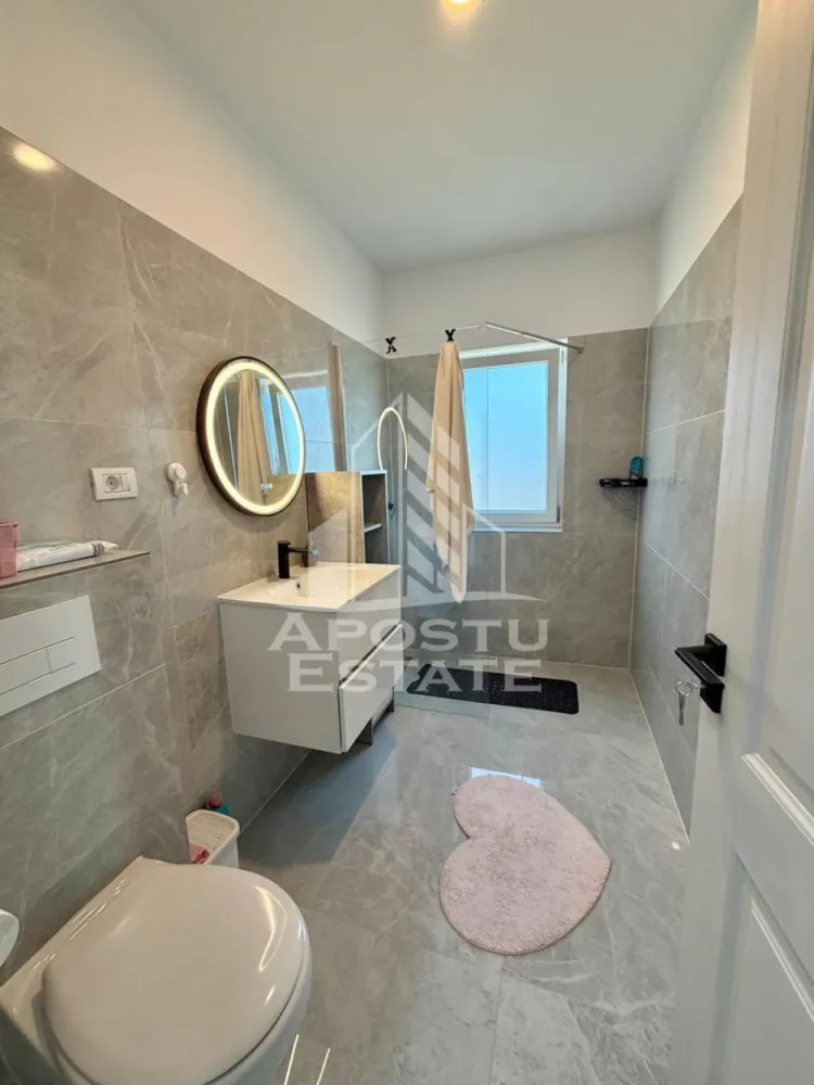 Apartament cu 2 camere de inchiriat, prima inchiriere, Giroc