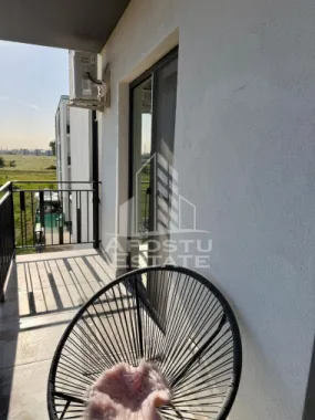 Apartament cu 2 camere de inchiriat, prima inchiriere, Giroc