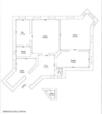 Apartament 3 camere LUX de inchiriat Băile Neptun Timisoara