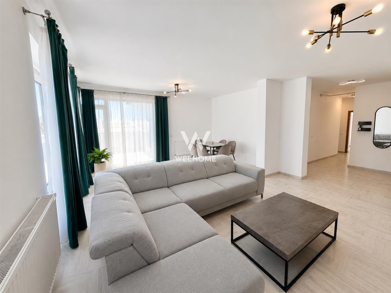 Penthouse modern cu 2 terase spectaculoase și parcare inclusă