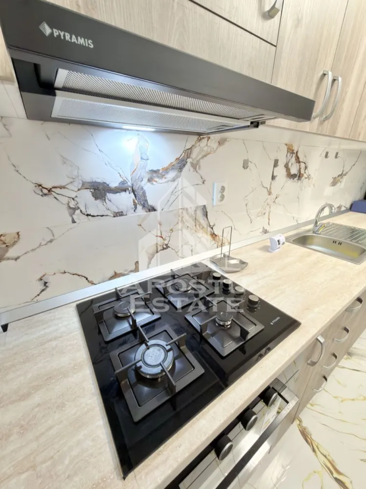 Apartament cu o camera mobilat si utilat in Giroc in spate la Hotel IQ