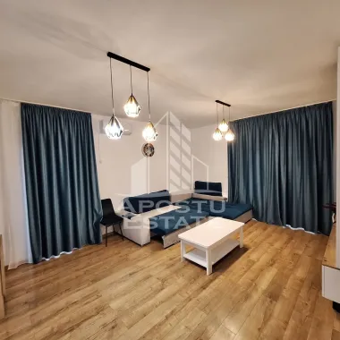 Apartament cu 2 camere mobilat cu gradina proprie de 50 mp in Giroc.
