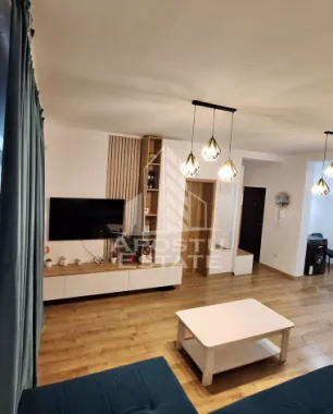 Apartament cu 2 camere mobilat cu gradina proprie de 50 mp in Giroc.