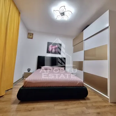 Apartament cu 2 camere mobilat cu gradina proprie de 50 mp in Giroc.