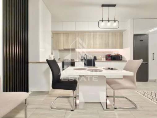 Apartament cu 3 camere mobilat, 70 mp utili, in Giroc la etajul 2.