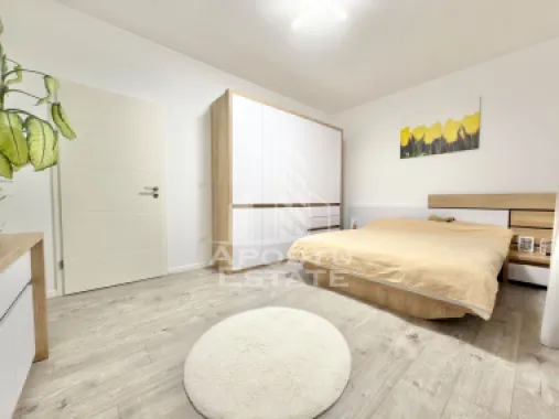 Apartament cu 3 camere mobilat, 70 mp utili, in Giroc la etajul 2.