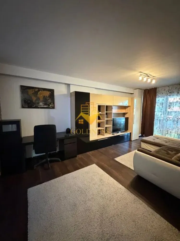 2 camere open space,Modern Parcare, Grand Park, Iulius Mall Gheorgheni - GOLDNESS Imobiliare vă propune spre închiriere un apartament cu 2 camere complet mobilat și utilat, la etajul 3 într-un imobil de 10 etaje, în Cartierul Gheorgheni.
Dispune de loc de parcare subterana!
Se află în apropierea stațiilor de transport în comun, magazine, restaurante, spații verzi, farmacii, etc. 

Apartamentul este compartimentat astfel:
 - dormitor cu pat matrimonial, dressing, noptiere
 - living cu bucatarie open space complet utilată și mobilată, canapea extensibilă, loc de servit masa 
 - baie cu cada, calorifer port prosop și dulap pentru depozitare.
 - terasa de 12 mp.

Imobilul este dotat cu toate cele necesare- centrală proprie, frigider, aragaz, hotă, mașină de spălat haine, etc. 

Dacă sunteți interesați de acest apartament și doriți să îl vizionați, dar și pentru alte oferte nu ezitați să ne contactați telefonic sau prin e-mail. Vă stăm la dispoziție!
Pentru intermediere se percepe un comision de 50% din prețul chiriei!