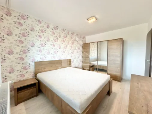 Apartament cu 2 camere mobilat la etajul 2 decomandat in Giroc, asfalt