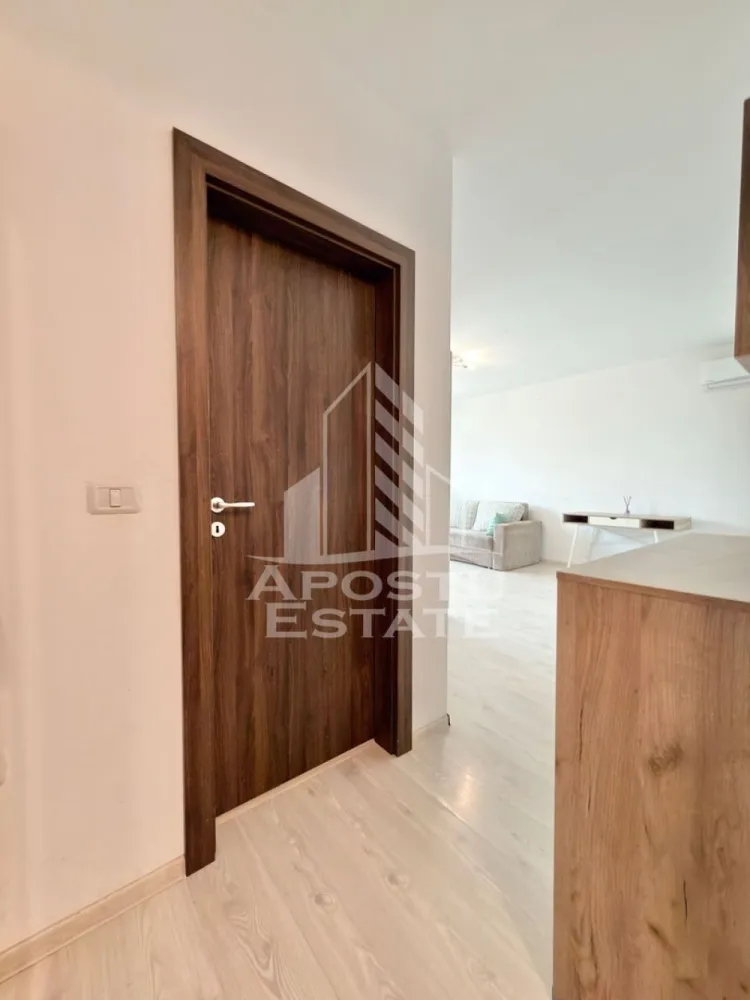 Apartament cu 2 camere mobilat la etajul 2 decomandat in Giroc, asfalt