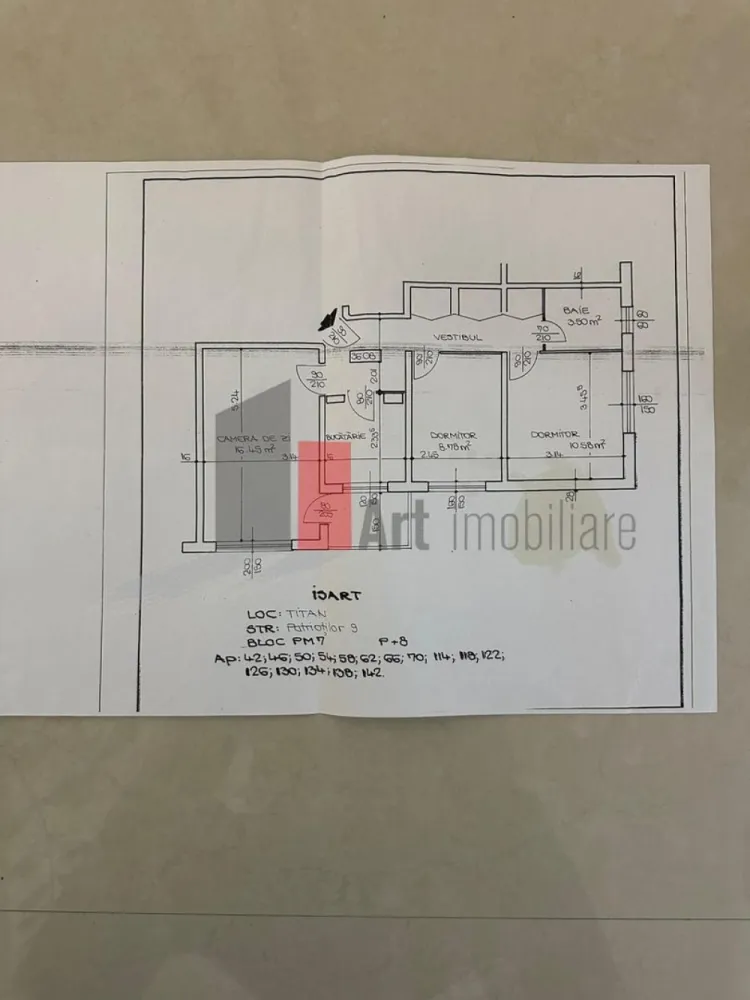 Apartament 3 camere Titan-Sălăjan