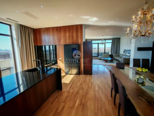 Penthouse 5 camere 250 mp lângă Ambasada SUA , zona Băneasa București
